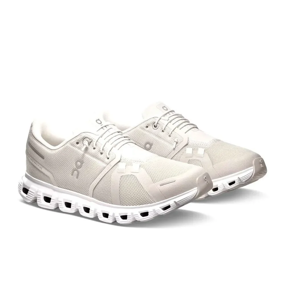 On Running Cloud 6 Pearl White (Women's)-3WF10060755-US 8.5